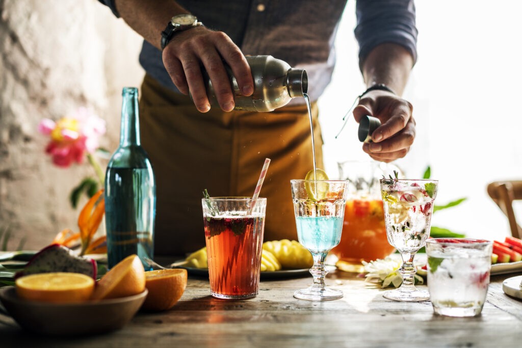 Hosting a cocktail-making class is a great way to get all members involved in an engaging group activity.  