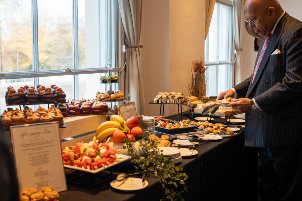 An Afternoon Tea catering option in The Gulbenkian